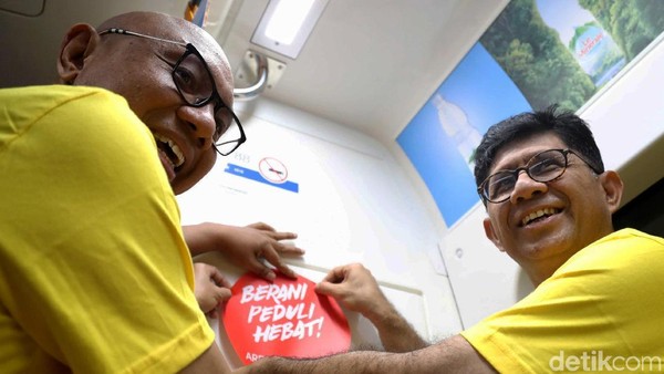 Cara KPK Kampanye Antikorupsi di MRT