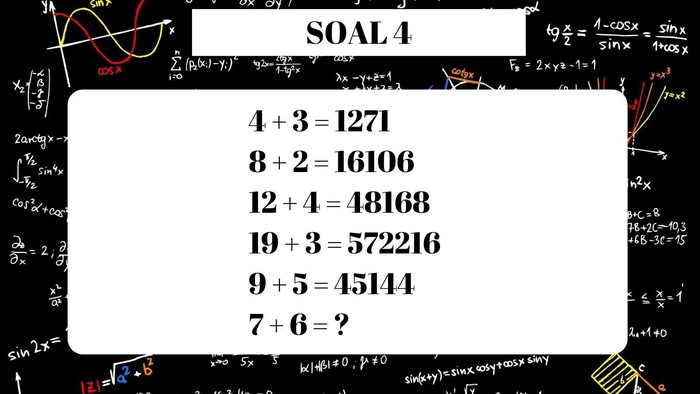 Ngaku Cerdas Buktikan Kamu Bisa Selesaikan Soal Matematika Ini