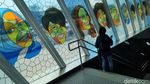 Ragam Seni yang Mempercantik Halte dan Stasiun MRT