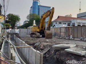 Ini Jaringan PDAM yang Terdampak Proyek Basemen Alun-alun Suroboyo
