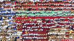 Ratusan Umat Muslim di Palembang Gelar Salat Minta Hujan