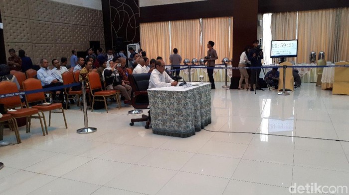 Capim KPK I Nyoman Wara Capim KPK I Nyoman Wara dalam wawancara dan uji publik Pansel, Selasa (27/8/2019)