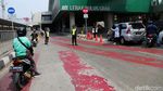 Uji Coba Jalur Angkutan Umum di Stasiun MRT Lebak Bulus