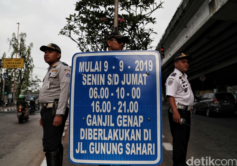 Perluasan Ganjil Genap Berlaku 9 September, Melanggar Didenda Rp 500 Ribu