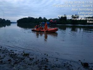 Bocah SD yang Tenggelam di Sungai Siak Ditemukan Tewas