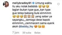Rekan-rekan Bebby Fey pun menyebut sebuah nama yakni Atta Geledek, duh beneran nih? Dok. Instagram/bebby_fey