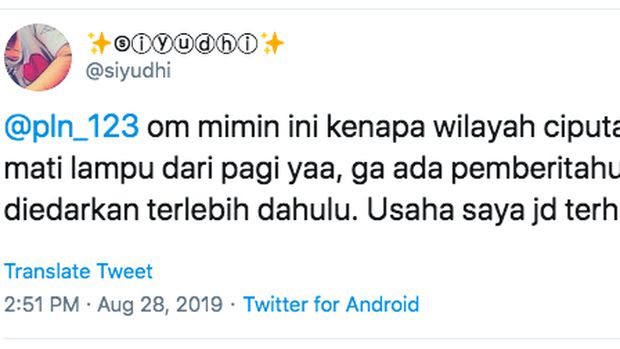 Pembangkit Muara Karang Gangguan, Jakarta- Bintaro Mati Lampu
