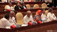 Rapat kerja kali ini membahas anggaran kementerian dalam RAPBN 2020.