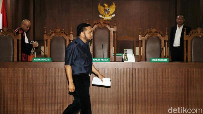 Terpidana korupsi proyek e-KTP Setya Novanto mengajukan peninjauan kembali (PK) di Pengadilan Negeri Jakarta Pusat. Sidang perdana digelar hari ini, Rabu (28/8/2019.