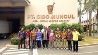 Sido Muncul Lakukan Kerja Sama Pengembangan Tanaman Obat Herbal