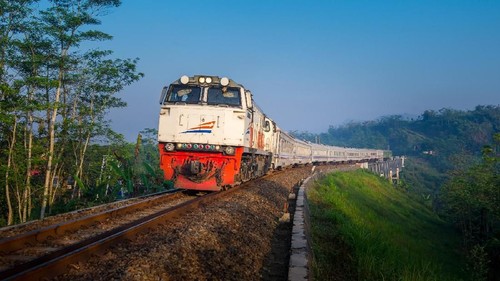 Ilustrasi kereta api