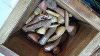 Ulekan ini bisa buat oleh-oleh ibu-ibu di rumah. Bentuknya unik tapi bisa bermanfaat buat di dapur. (Tasya/detikcom)  