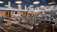 Nicosia International Airport di Cyprus digunakan sebagai pangkalan militer sebelum digunakan untuk penerbangan komersil. Saat Turki menginvasi Cyprus di tahun 1974, membuat bandara ini ditinggalkan sampai sekarang. (Getty Images)