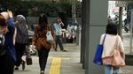Duh, PKL Mangkal Lagi di Pedestrian Sudirman