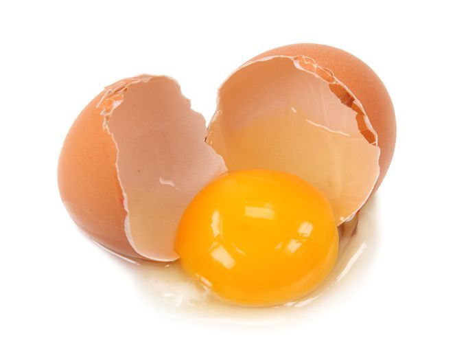 Telur mentah