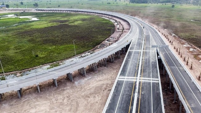 Terowongan Tembus Gunung, Tol Trans Sumatera Pakai VCM