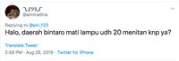 Pembangkit Muara Karang Gangguan, Jakarta- Bintaro Mati Lampu