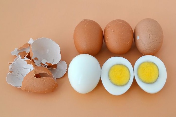 olahan telur rebus untuk sarapan