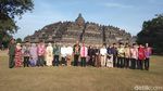 Foto: Raja Malaysia & Candi Borobudur yang Bikin Kagum