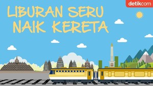 Liburan Pertama Naik Kereta