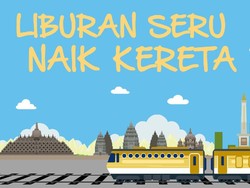 Liburan Pertama Naik Kereta