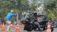 Kegiatan Ini dimulai dengan kelas, sehingga peserta akan tahu teknik dan aturan yang benar. Foto: Dok. Eki Razaki/HOG Anak Elang Jakarta Chapter