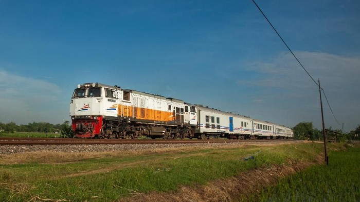 Ilustrasi kereta api