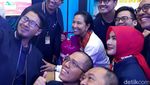 Rini Semringah Keliling Pameran Pertamina