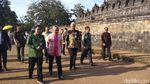 Foto: Raja Malaysia & Candi Borobudur yang Bikin Kagum