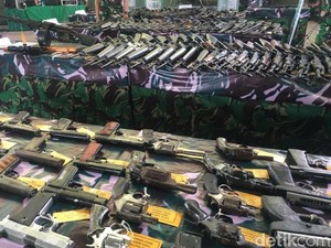 KSAD Apresiasi Warga Aceh yang Serahkan 118 Senjata ke Kodam