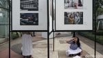 Antusiasnya Siswa SD Melihat Rekam Jakarta Dalam Foto