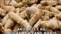 Ya namanya bumbu mana ada yang manis. Kalau mau manis belinya buah dong misalnya apel atau anggur, jangan jahe atau kunyit. Foto: istimewa