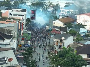 Ini Data Terbaru Kerusakan Akibat Demo Rusuh di Jayapura