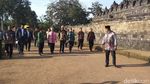Foto: Raja Malaysia & Candi Borobudur yang Bikin Kagum