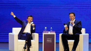 Sedangkan Ma tak sepenuhnya setuju dengan pernyataan Musk. Ia menilai manusia tetap akan lebih unggul dari komputer. Foto: Reuters