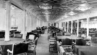 Sebagai kapal yang paling mewah pada masanya. Titanic terkenal dengan ruangan makannya yang sangat mewah, setidaknya ruangan makan ini dibagi menjadi tiga kelas. Yaitu untuk penumpang kelas pertama, kedua, dan ketiga. Foto: Istimewa