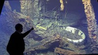 Ribuan nyawa melayang dalam bencana ini. Titanic tenggelam dalam pelayaran pertamanya dari Southampton menuju kota New York. Selang 107 tahun berlalu, sisa-sisa peralatan di kapal Titanic masih ada hingga sekarang. Foto: Istimewa