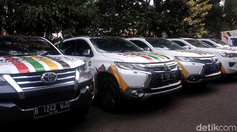 Pengetesan B30 di kendaraan diesel Foto: Solehudin Pengetesan B30 di kendaraan diesel Foto: Solehudin