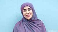 Cinta Penelope saat ditemui di studio Trans TV, Kapten Tendean, Jakarta Selatan pada Rabu (28/8). Pool/Palevi S/detikFoto.