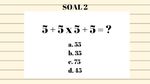 Soal Matematika Ini Nggak Rumit, Bisakah Kamu Memecahkannya?