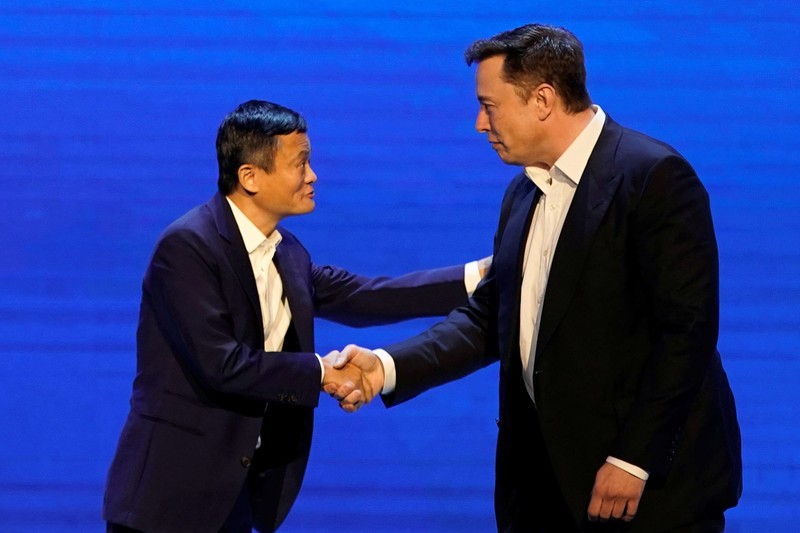 Jack Ma Elon Musk