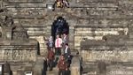 Foto: Raja Malaysia & Candi Borobudur yang Bikin Kagum