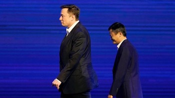 Elon Musk juga punya perusahaan lain seperti Neuralink yang bergerak di bidang robotika. Sedangkan Ma juga sering mengamati perkembangan kecerdasan buatan. Foto: Reuters