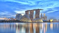 Singapura berada di posisi kedua dengan 91,5 poin. Anda bisa jalan-jalan tanpa rasa takut dan cemas (CNN) 