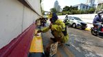 Underpass Kebayoran Lama Makin Kinclong