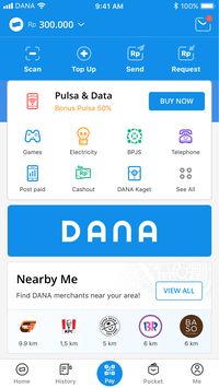 Versi Terbaru Dompet Digital Dana Tambah Fitur