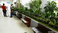 Tak hanya itu, Bandara Sepinggan pun dilengkapi dengan fasilitas yang lengkap seperti e-ticket dan taman yang berada di dalam bandara tersebut.
