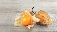 Di Indonesia jenis buah ini banyak ditemukan di perkampungan. Banyak dimanfaatkan sebagai camilan. Namanya adalah cape goosberry. Buahnya diselimuti lapisan. Foto: iStock