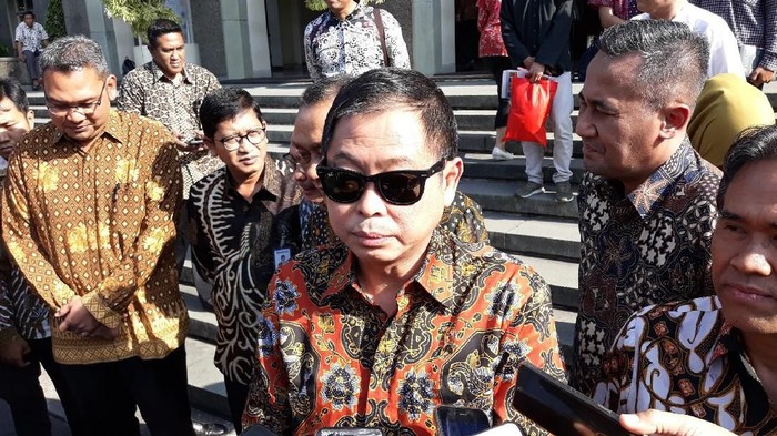 Menteri ESDM Ignasius Jonan di Yogyakarta