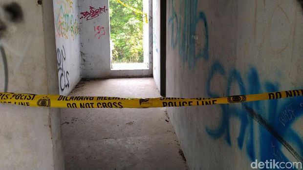 Lokasi diduga TKP kasus pemerkosaan